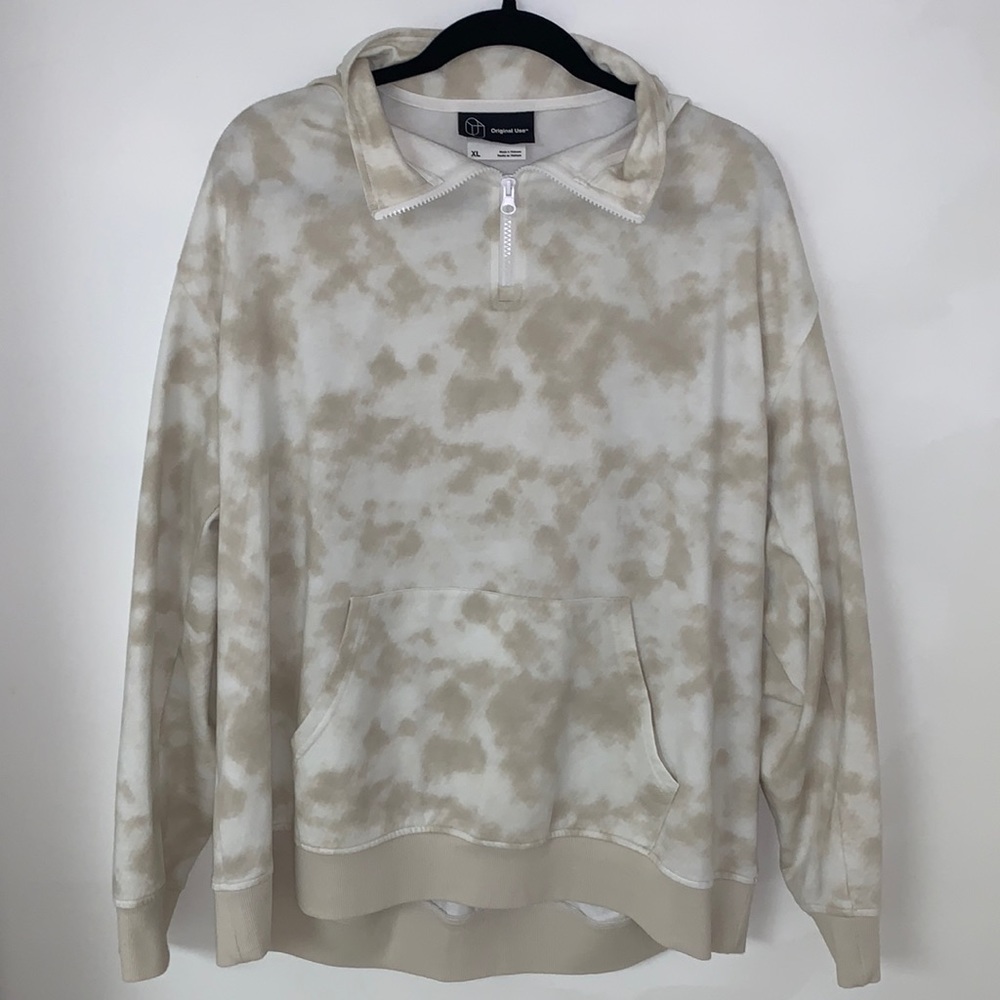 Mens Quarter Zip Sweater